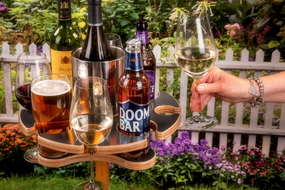 Garden Wine & Beer Table